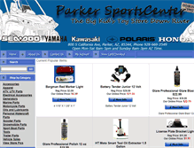 Tablet Screenshot of parkeryamaha.com